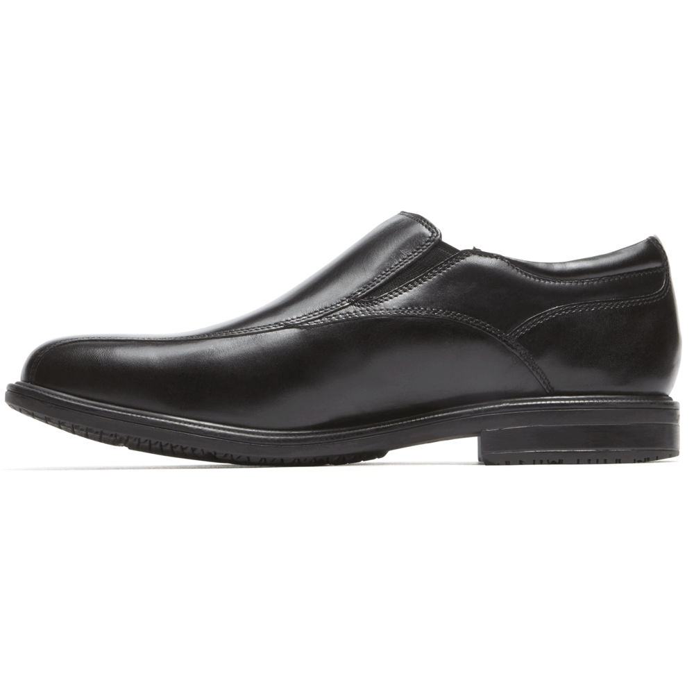 Sapato Vela Rockport Homem Pretas - Essential Details Ii Bike Toe - 67981RVIU